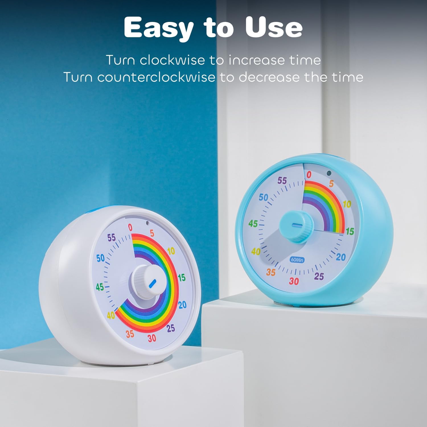 Detalle de Visueller Timer 60 Minuten fĂŒr Kinder đ