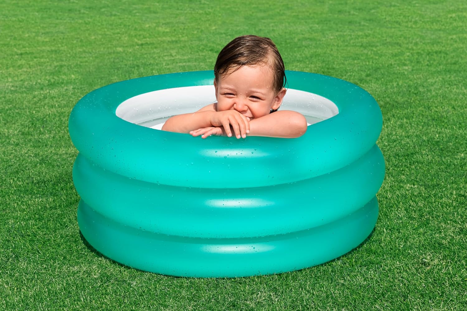 Thumbnail 3 de Piscine Pataugeoire Ronde 3 Anneaux 70x30 cm