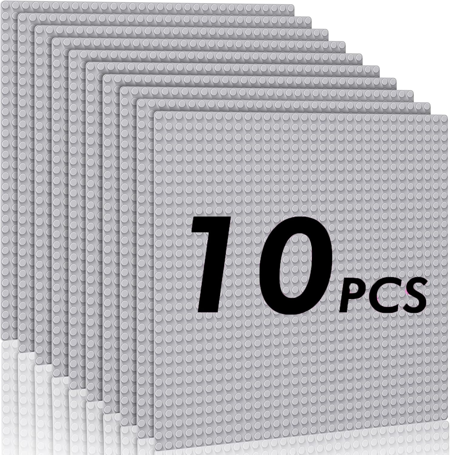 Thumbnail 6 de Pokiiulk Classic Baseplates 10" x 10" Peel-and-Stick (6-Pack) for Building Bricks