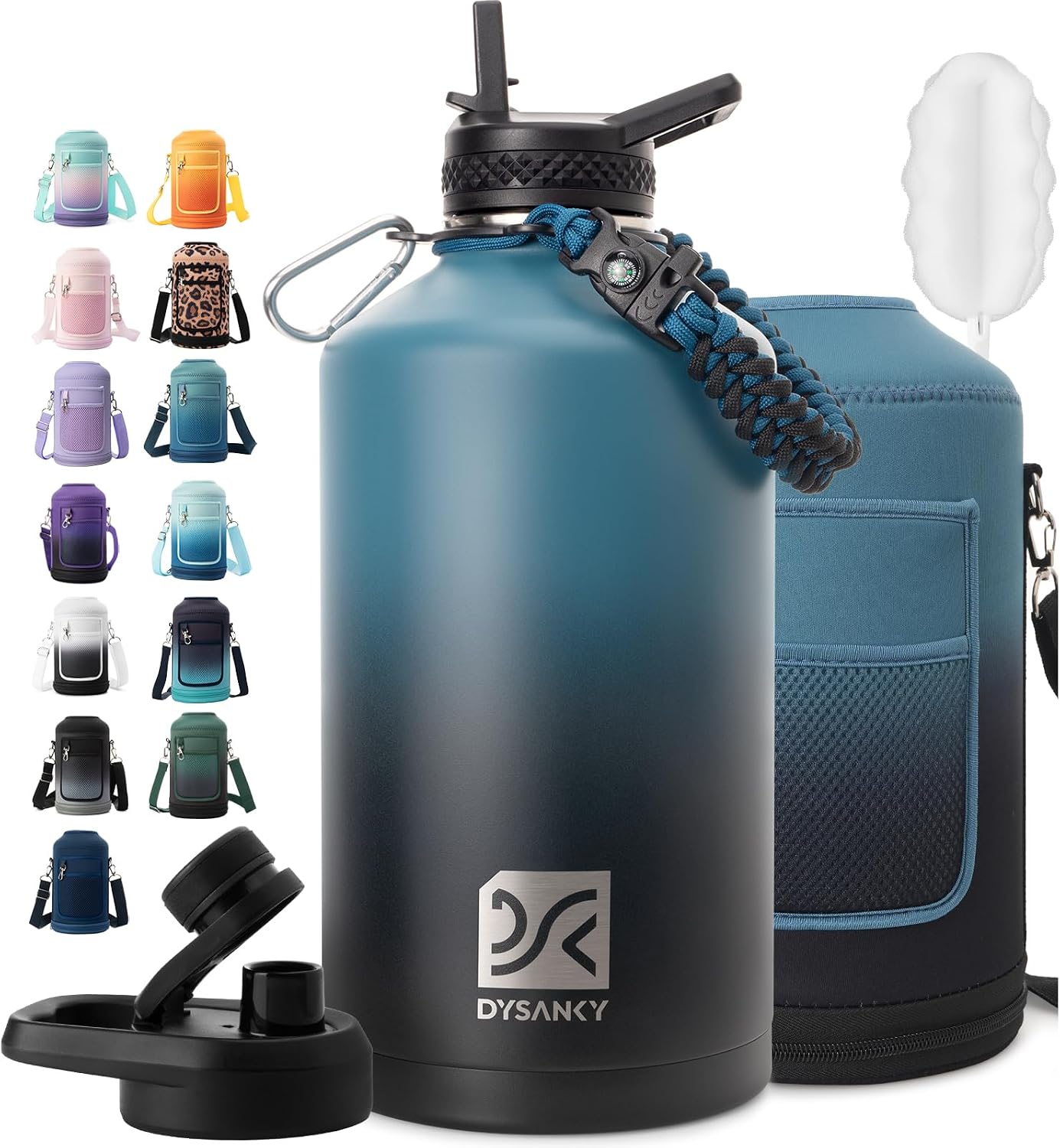 Detalle de DYSANKY 1 Gallon Insulated Water Bottle 🥤