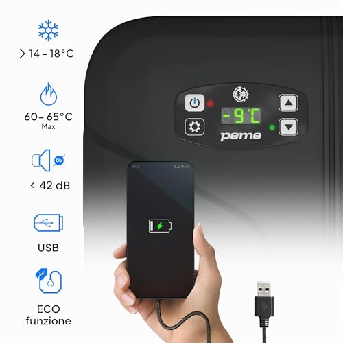 Thumbnail 6 de peme Frigo Portatile Elettrico 12V/220V da 22,9 L: frigorifero per auto, camper e vita quotidiana