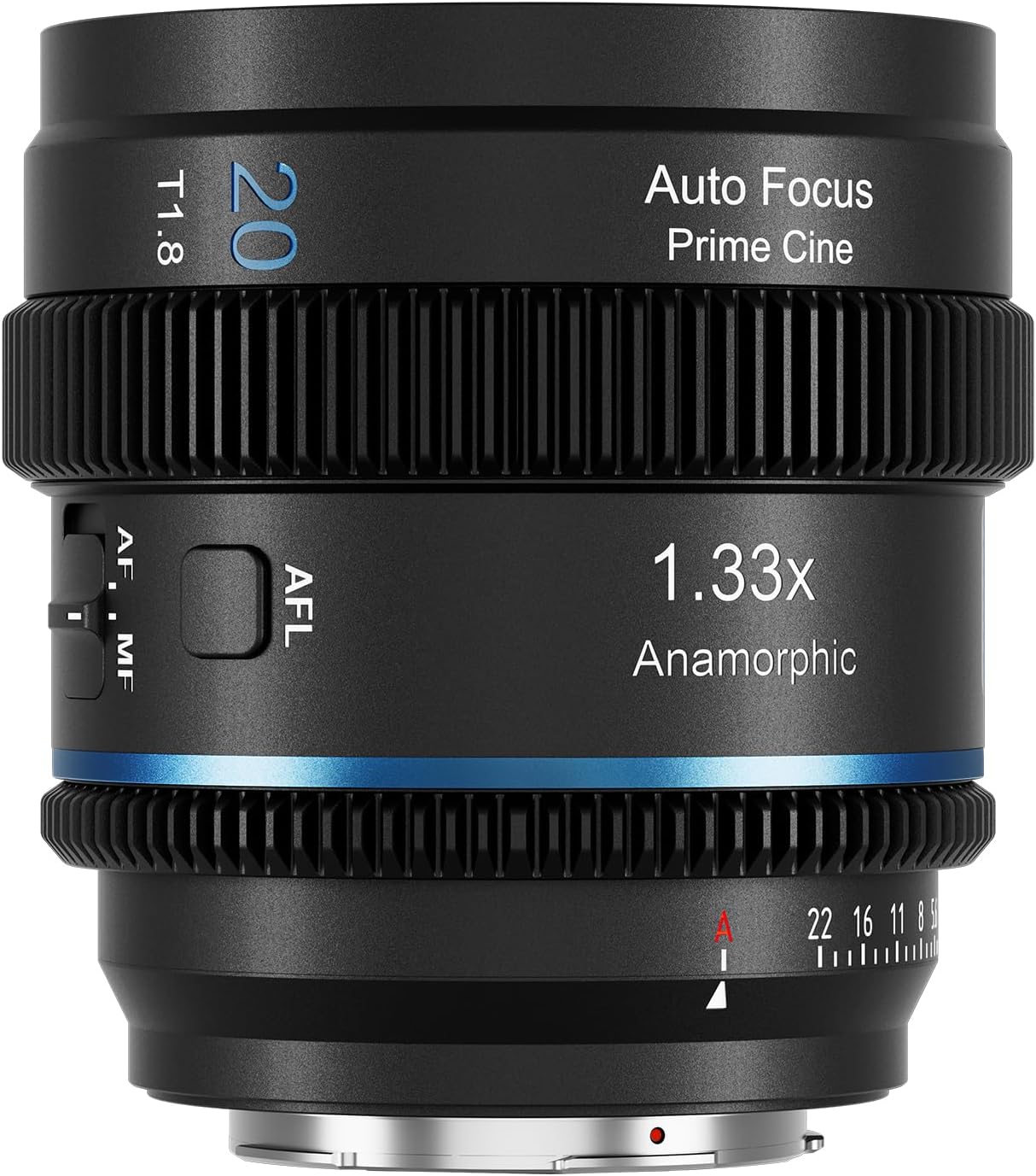 Detalle de SIRUI 20mm T1.8 1.33X Anamorphic Lens for E‑mount