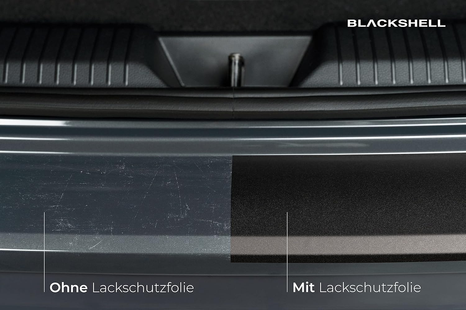 Detalle 1 de Blackshell Ladekantenschutz Folie T‑Cross 150µm