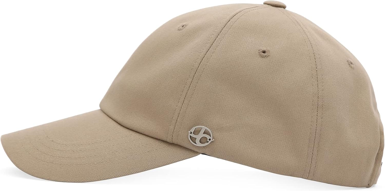 Detalle de UNDERCONTROL Extra Large Oversized High Crown Ball Cap (XXL) – Hand Stitched, Unisex Plus Size Cotton Dad Hat
