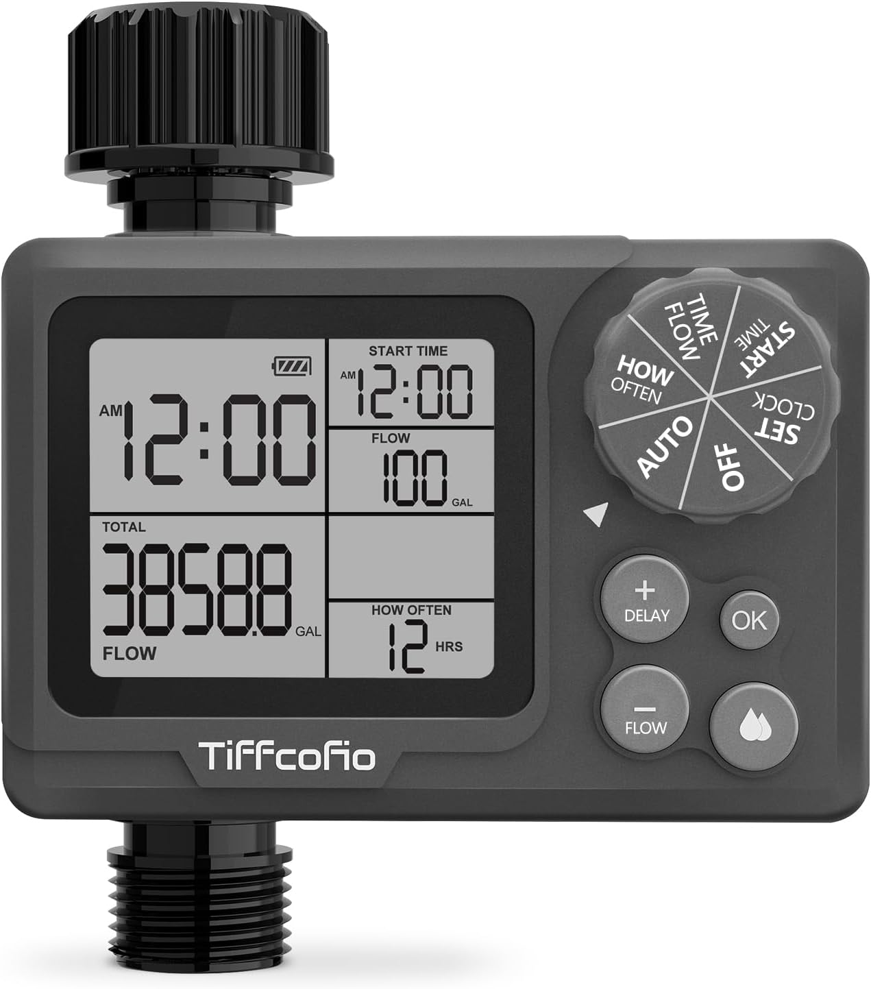 New Programmable Water Volume Control Sprinkler Timer by Tiffcofio