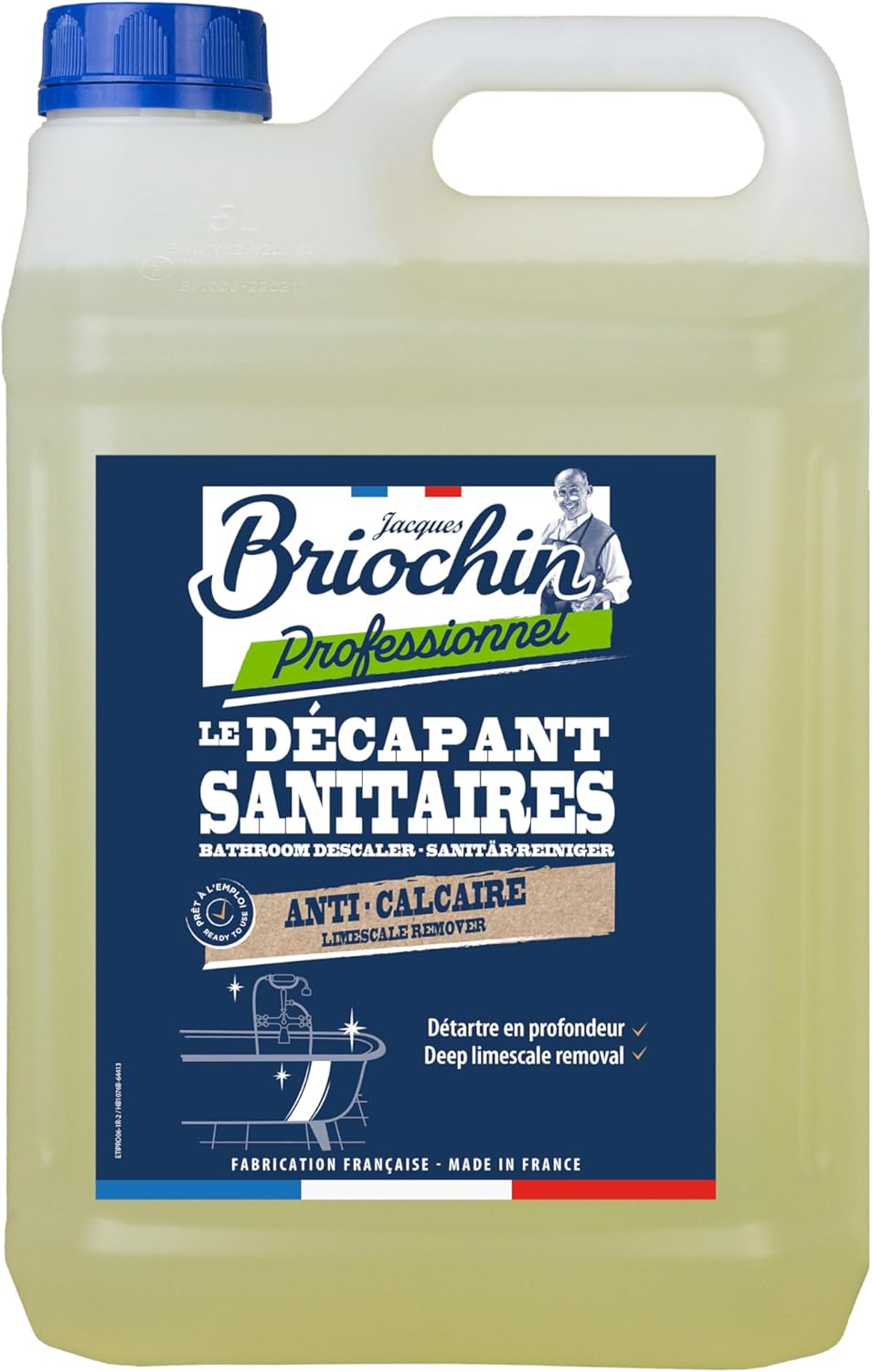 Thumbnail 5 de Briochin professionnel – Liquide vaisselle pour plonge Ecocert 5L