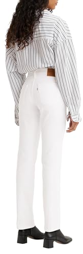 Thumbnail 5 de Levi's 724 High Rise Straight Jeans Mujer Western White