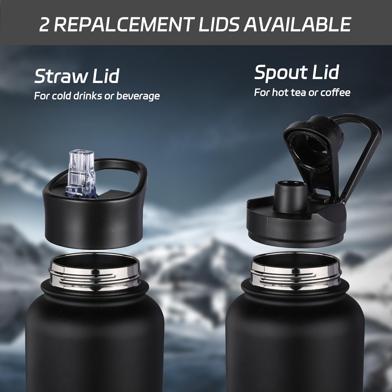 Thumbnail 3 de HASLE OUTFITTERS 32 oz Insulated water bottle 🥤