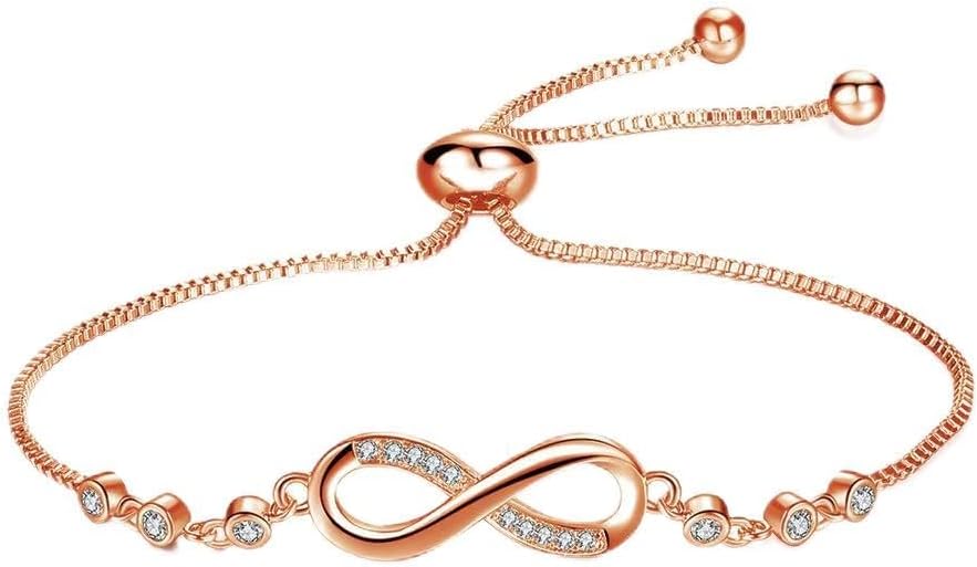 Detalle de Apocalyptic-K Zirkonia Armband für Frauen – verstellbares Tennisarmband mit 6A Cubic Zirconia