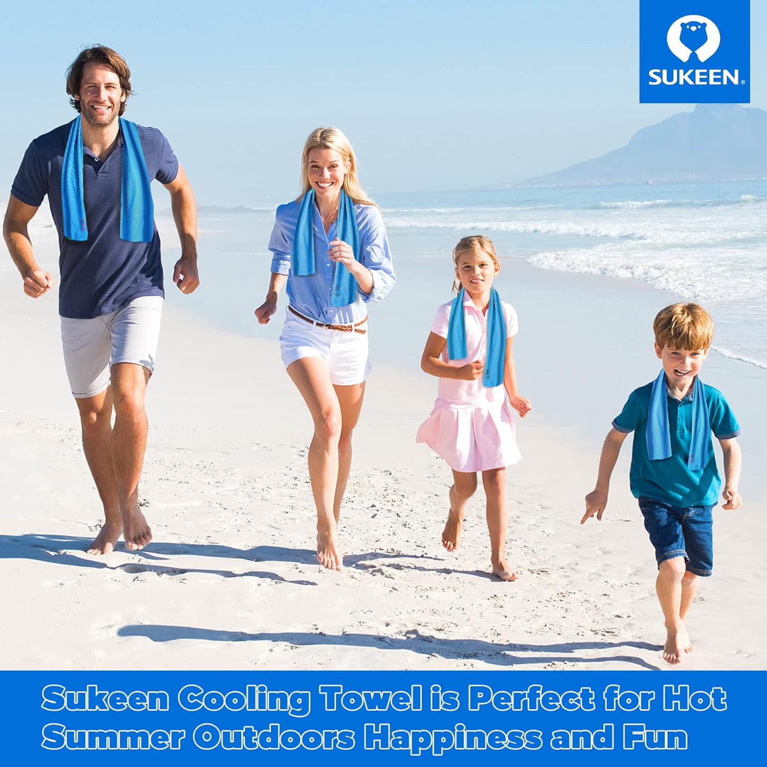 Thumbnail 6 de Sukeen Cooling Towel 4 Pack – Instant Ice Cool Down Towel for Neck & Face