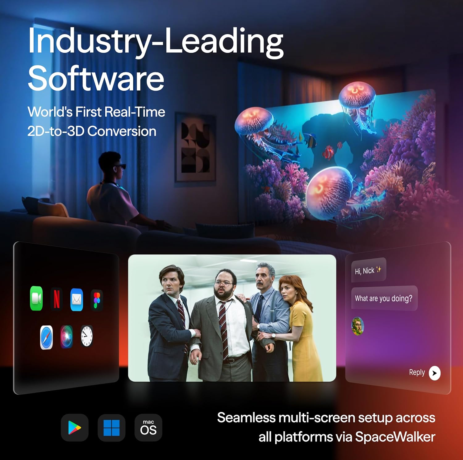 Thumbnail 6 de VITURE Luma Pro AR/XR Glasses — 152" Ultra Sharp 1200p Display