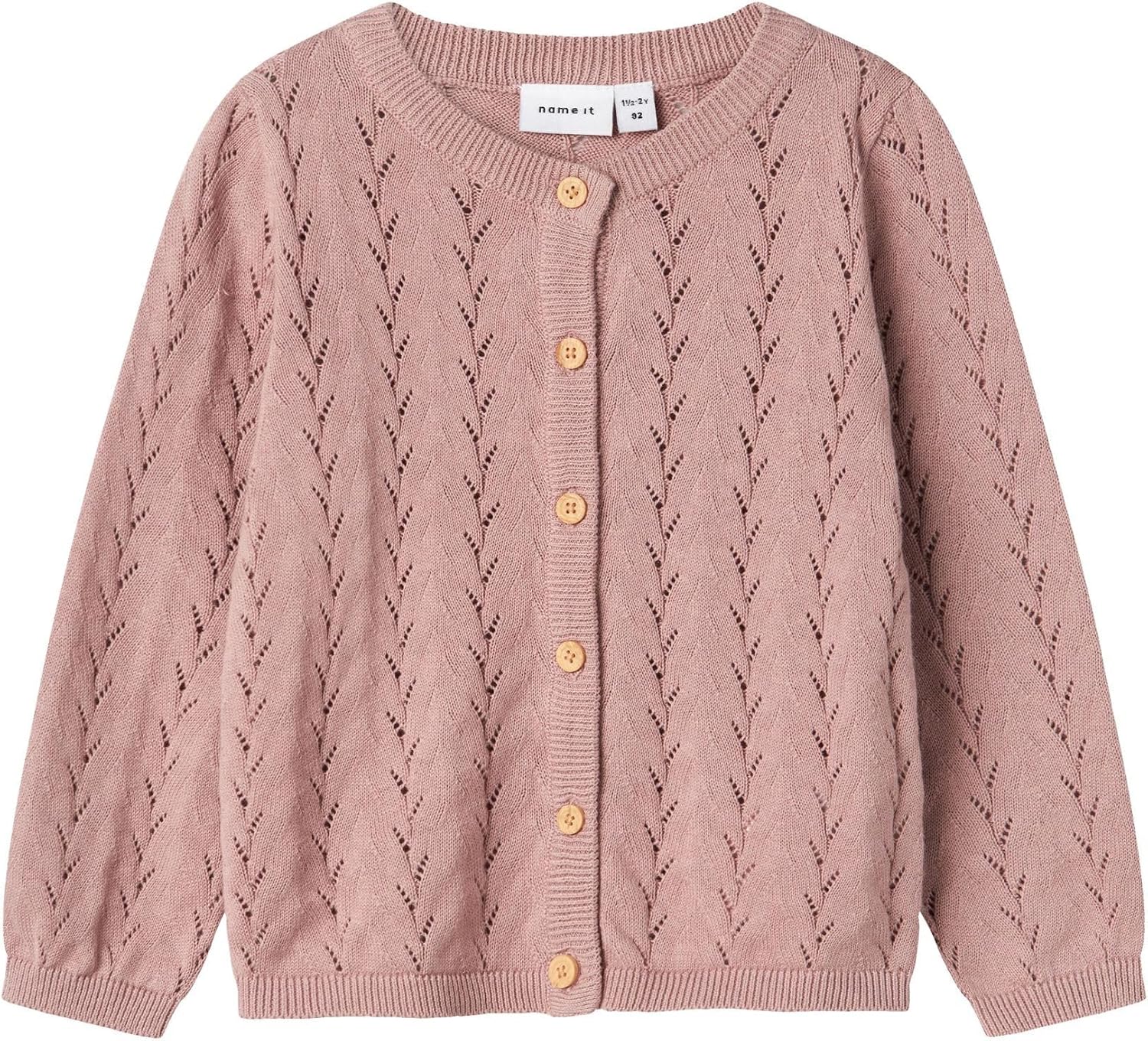 Thumbnail 5 de Cardigan lavorato a maglia in cotone biologico per bambine e ragazze NAME IT Nmfbanni LS Knit Card