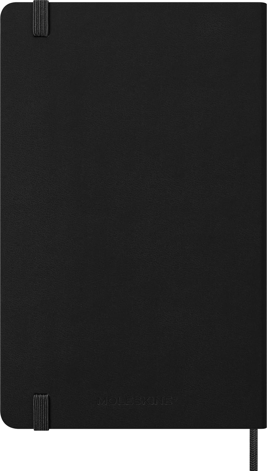 Detalle 2 de Moleskine DHB12WH3Y27 weekplanner 2027, zwart, harde kaft, 13 x 21 cm