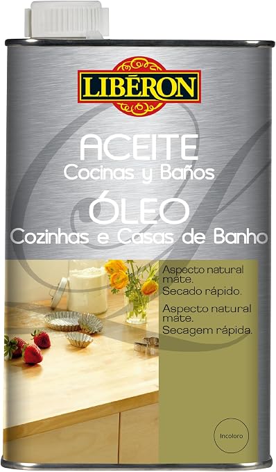 LIBÉRON - Aceite incoloro para cocina y baño 0,5l