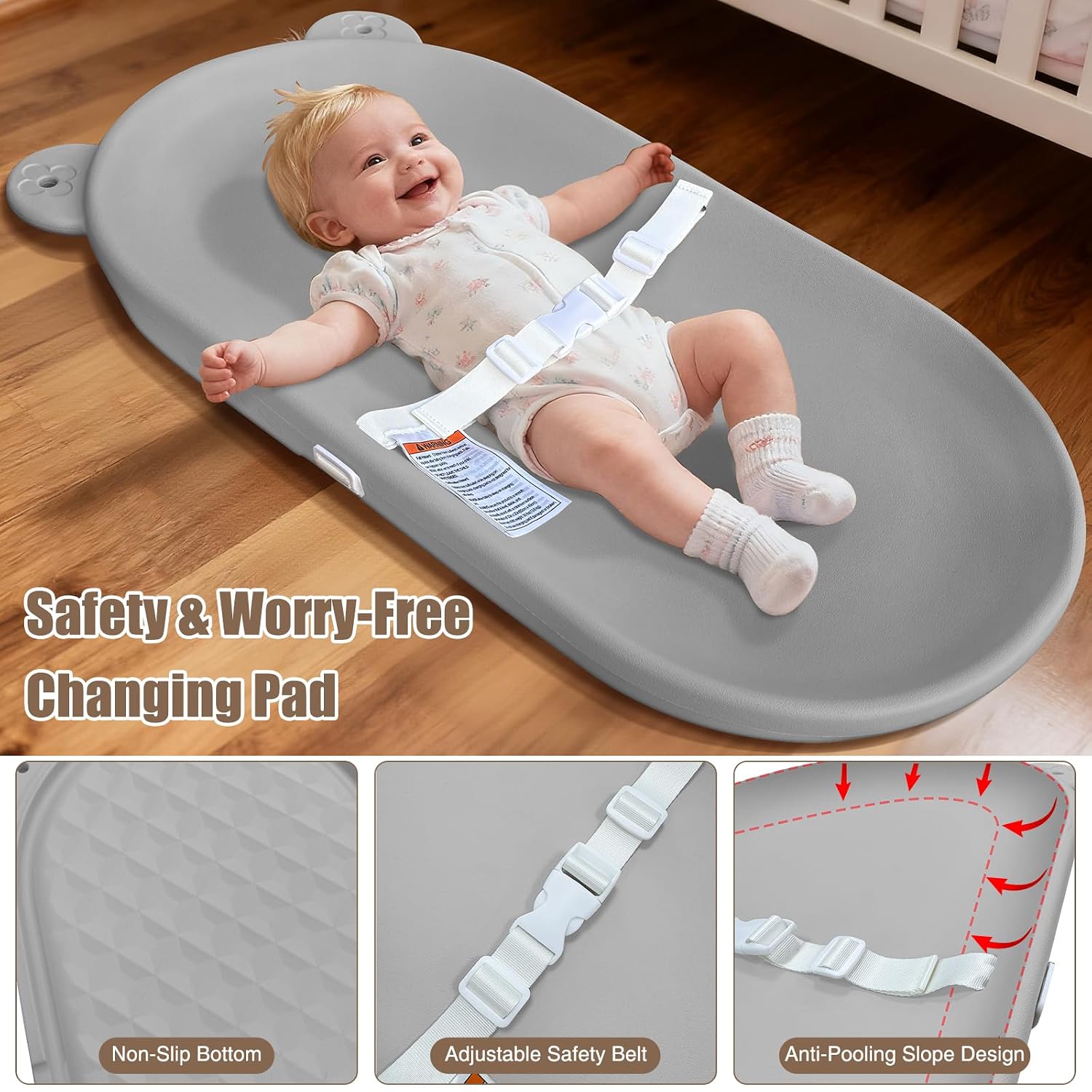 Detalle de FLEUFAB EVA Baby Changing Pad