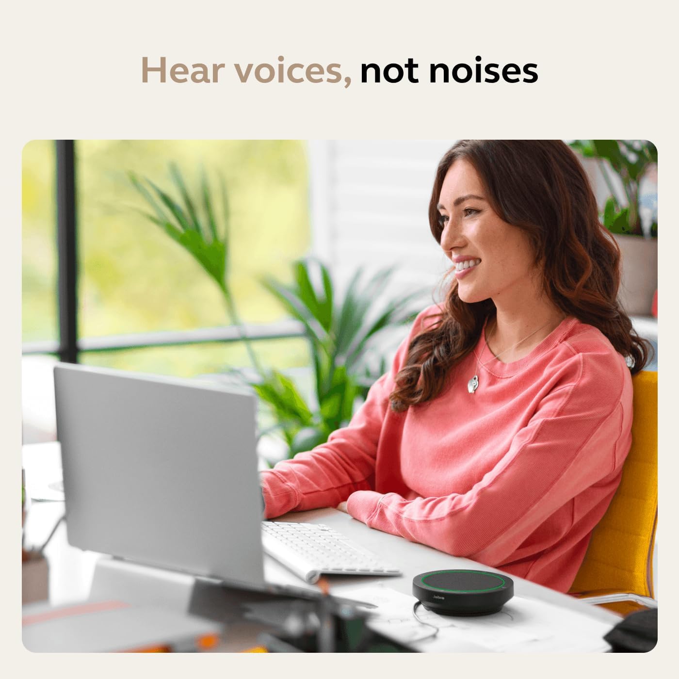 Thumbnail 4 de Jabra Speak2 40 portable speakerphone (dark grey) with 4 noise-cancelling mics for Zoom & Google Meet