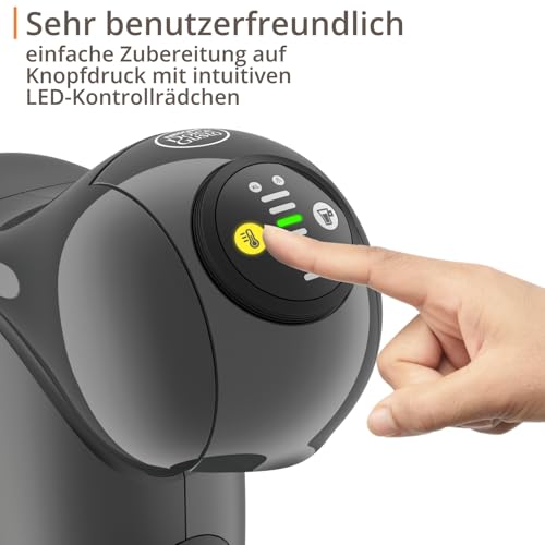 Detalle de KRUPS Nescafé Dolce Gusto Genio S by KRUPS KP243B – Ultra-kompakt, 15 bar, über 30 Getränke