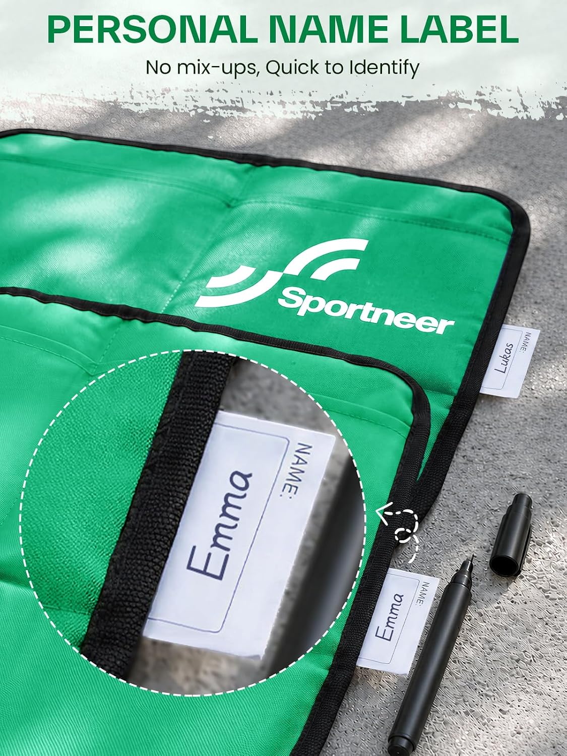 Thumbnail 5 de Sportneer CSP-01 Kids' Foldable Seat Pad with Water-Repellent Backing & Pockets