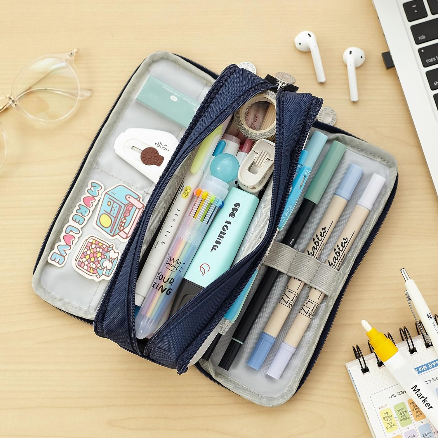 Thumbnail 6 de CICIMELON Pencil Case, 3 Compartments