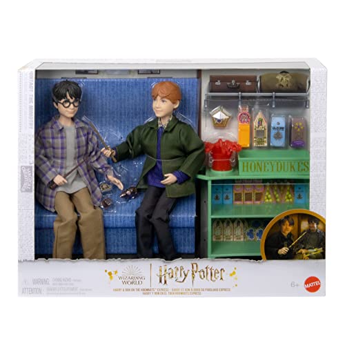 Thumbnail 6 de Mattel HND79 Harry y Ron Hogwarts Express 🎉 Muñecos con Accesorios