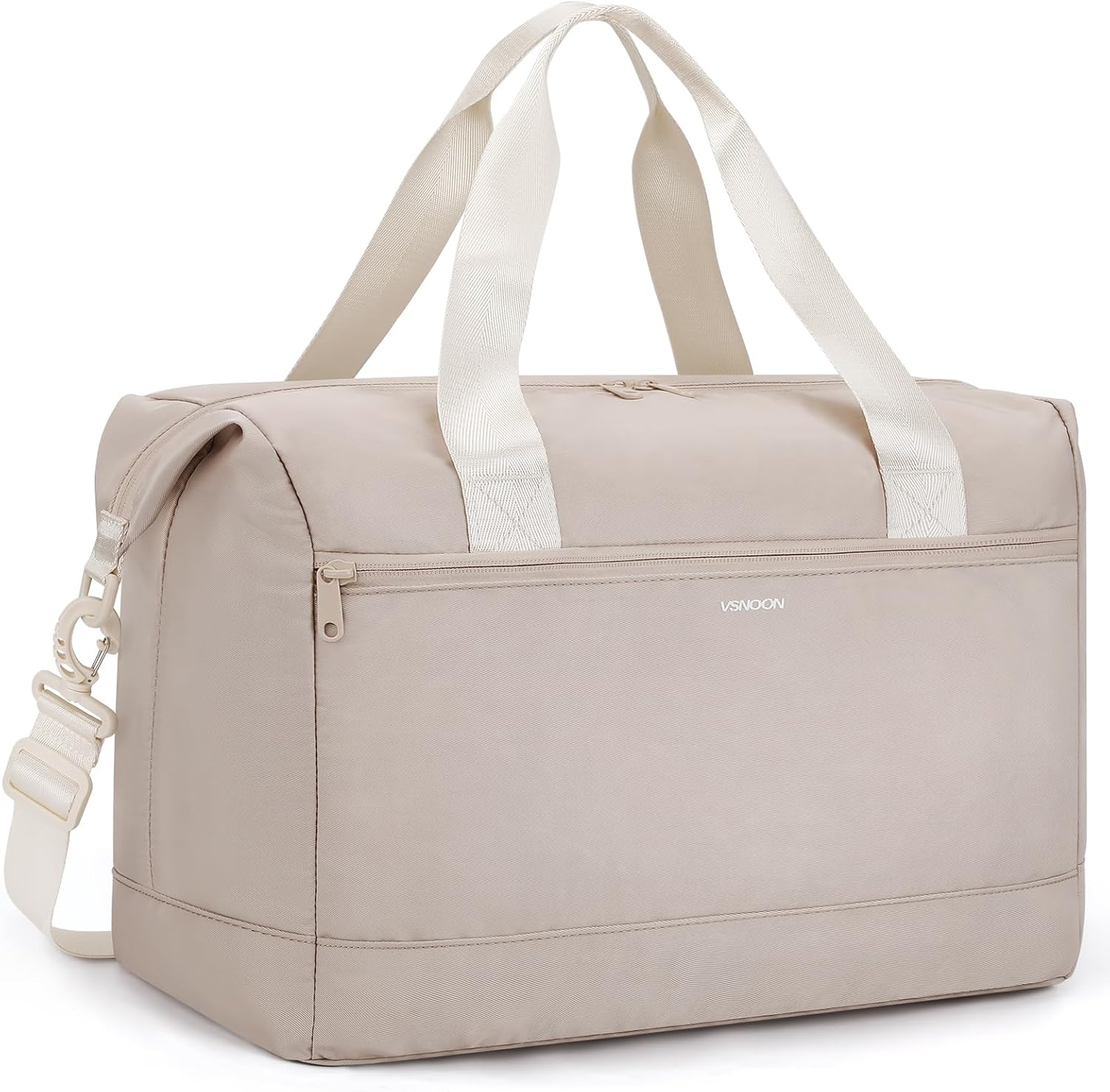 Detalle de VSNOON Handgepäck-Tasche 40x30x20 für Ryanair (40 × 30 × 20 cm), faltbar bis zu 25 l, Khaki
