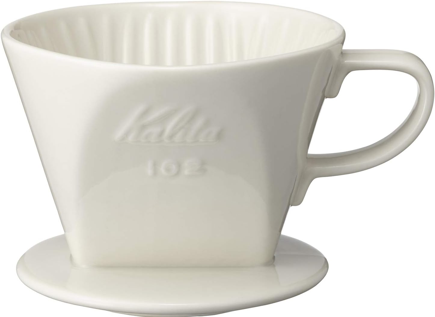 Detalle de Kalita ceramic coffee dripper 02001