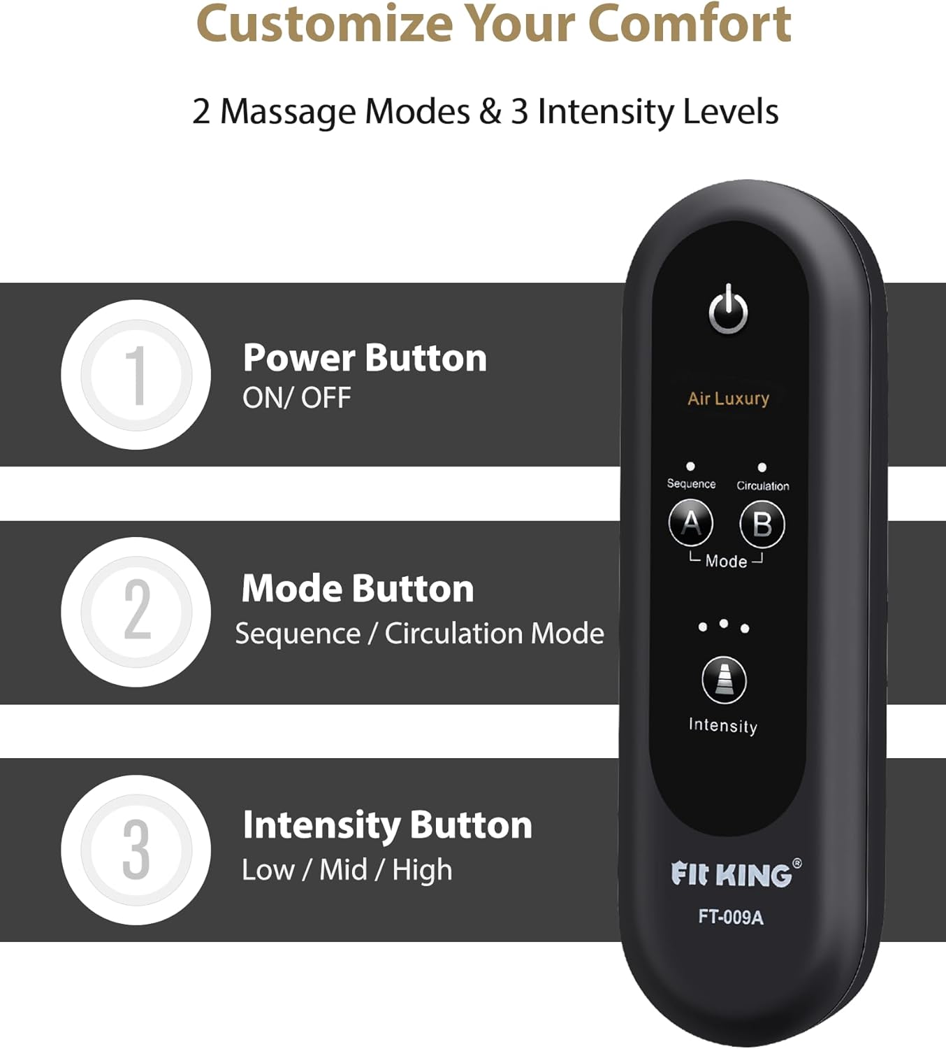 Thumbnail 5 de FIT KING Leg Massager for Circulation and Pain Relief