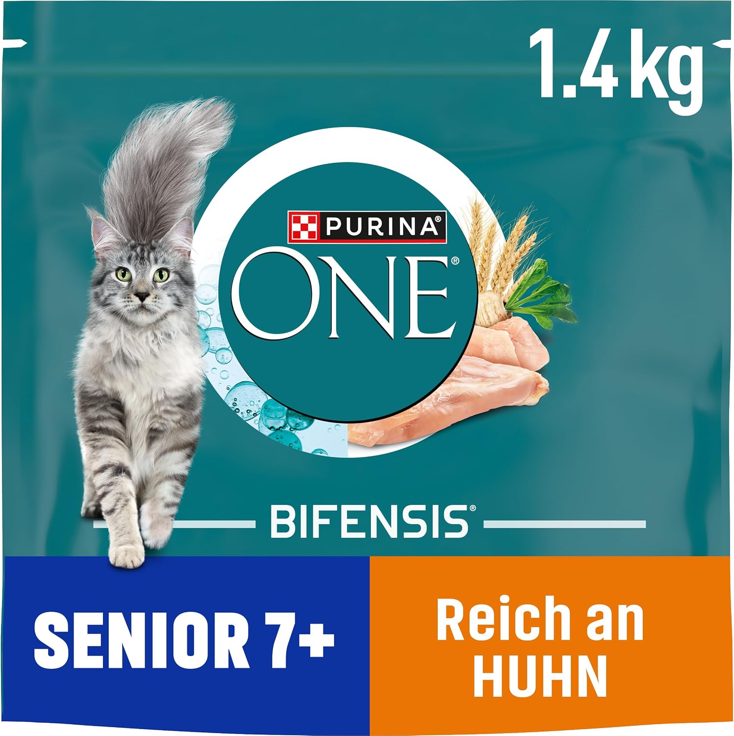 Detalle de PURINA ONE BIFENSIS Katzenfutter 1,4 kg đ±