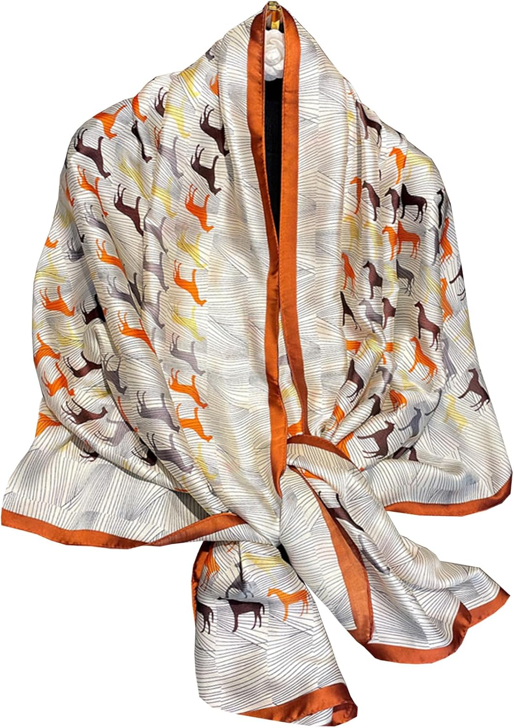 Detalle de Polyester Satin Scarf