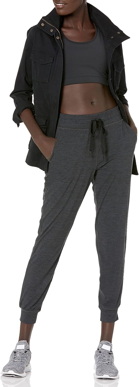Thumbnail 3 de Amazon Essentials Women’s Brushed Tech Stretch Jogger (Discontinued Colours) – relaxed training joggers