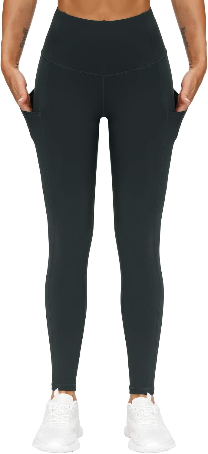 Thumbnail 1 de THE GYM PEOPLE Leggings: High-Waist 3/4 Gym Leggings with Pockets