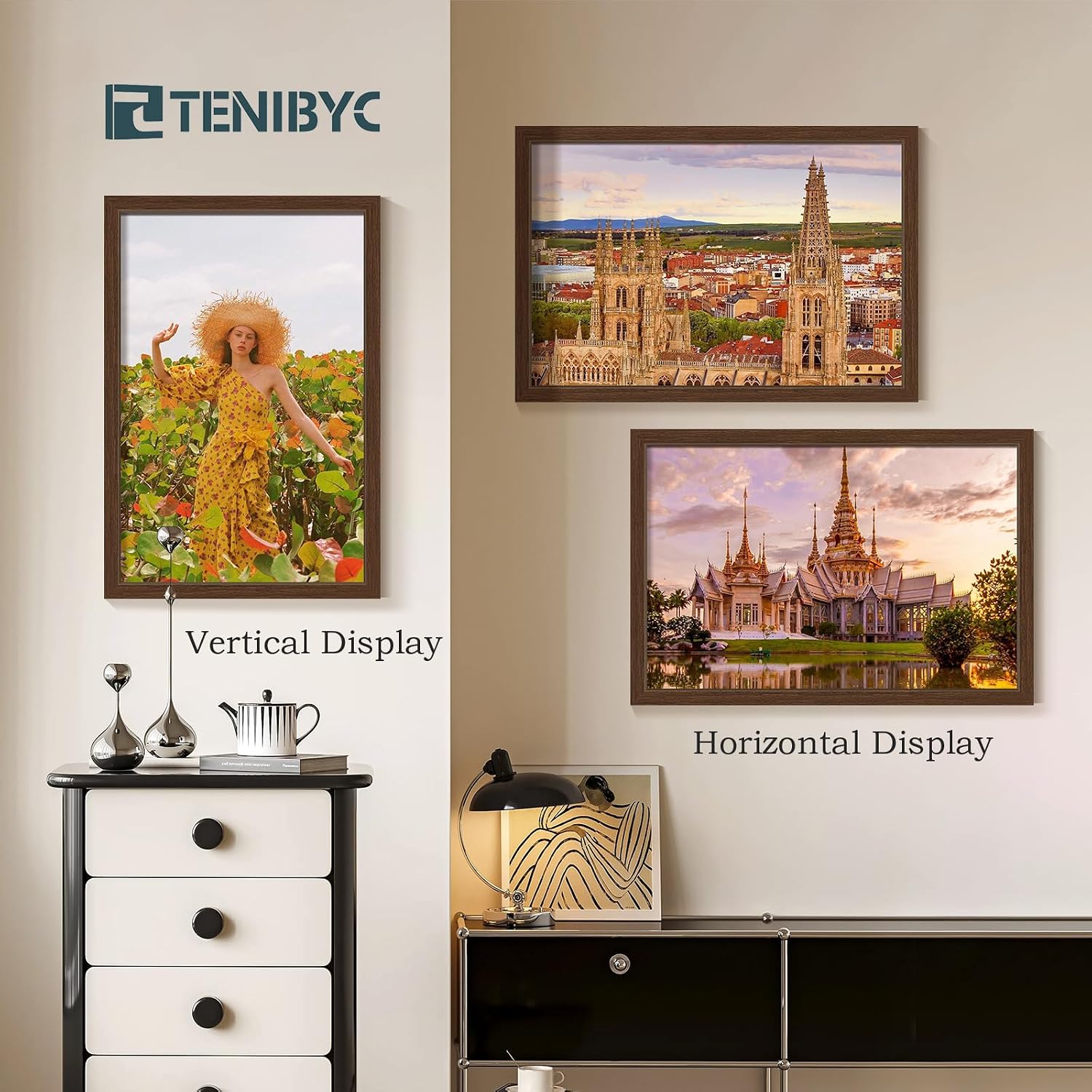 Thumbnail 5 de TENIBYC 16x24 Wood Frame 4-Pack đź–Ľ