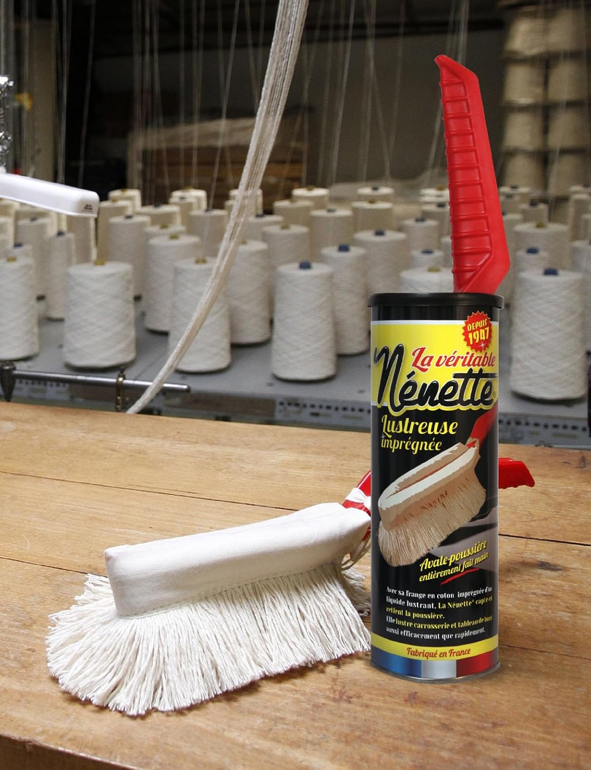 Detalle de NENETTE lustreuse frange coton 6 pcs