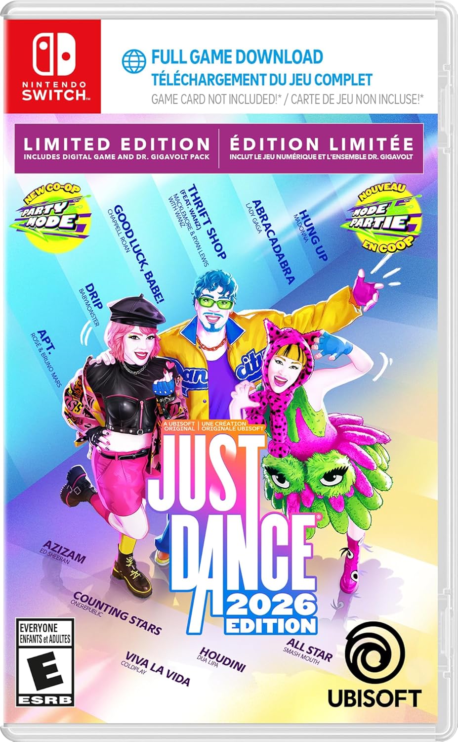 Detalle de Just Dance 2026 Limited Edition, 40 Songs