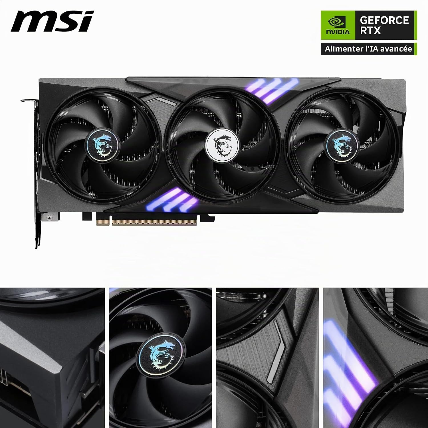 Detalle de MSI GeForce RTX 5060 Ti 8 Go Gaming