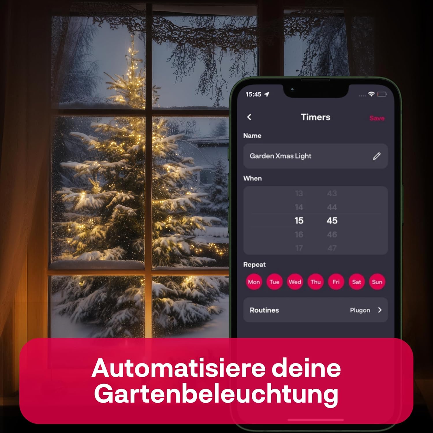 Thumbnail 5 de innr Zigbee Smart Außensteckdose (2er-Set) mit Strommessung, IP54 – funktioniert mit Hue* und Alexa