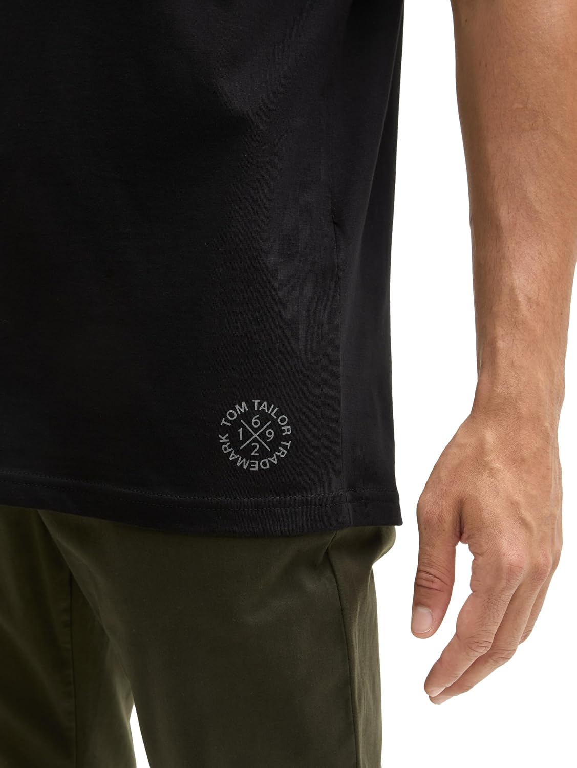Thumbnail 4 de TOM TAILOR Herren Doppelpack T-Shirt mit V-Ausschnitt (Regular Fit) aus Baumwolle