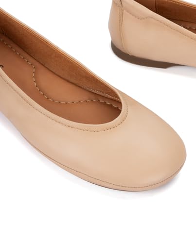 Detalle 2 de Pikolinos Carmona – Bailarinas Mujer en Cuero Beige