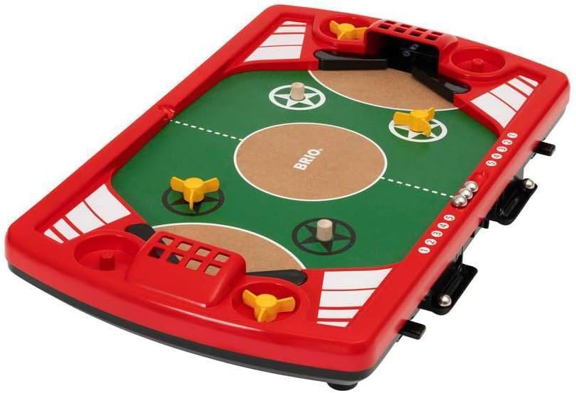Thumbnail 1 de BRIO 34019 Flipper Duo Challenge – Jeu d'adresse, 2 joueurs, sans pile