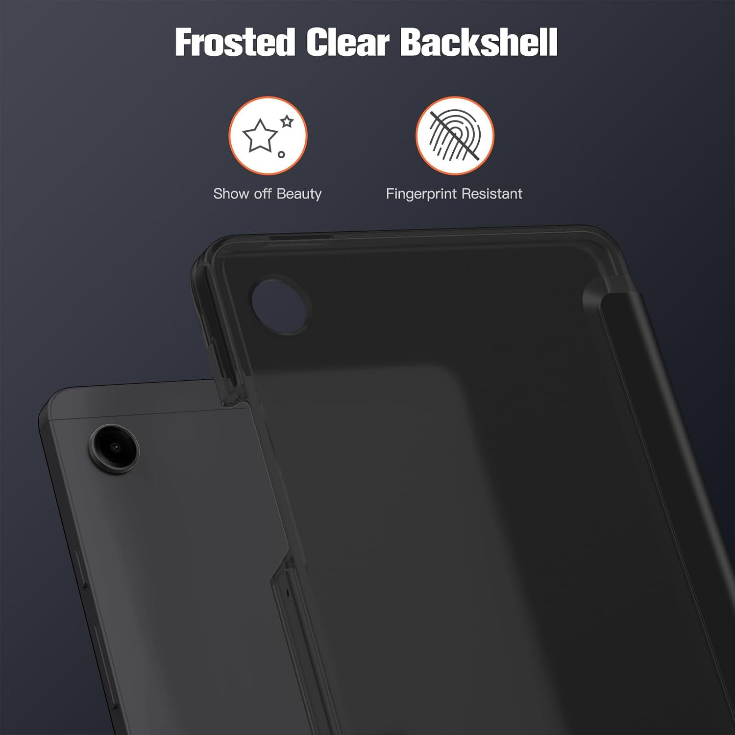 Detalle de FINTIE Case for Samsung Galaxy Tab A11 8.7 Inch 2025 / Tab A9 8.7 Inch – Ultra Thin Protective Case in Black