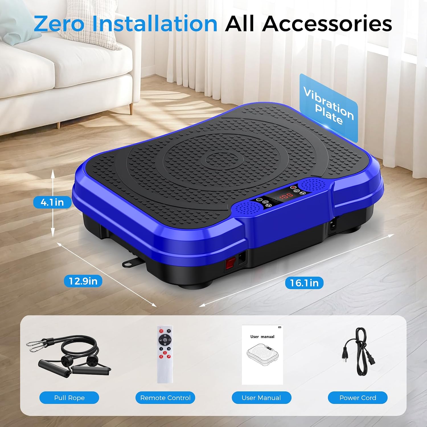 Thumbnail 6 de AoraPulse Vibration Plate Exercise Machine Review