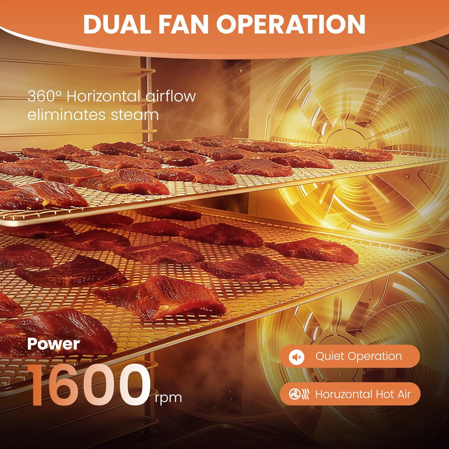 Thumbnail 4 de Cercker Food-Dehydrator 12 Trays 800W