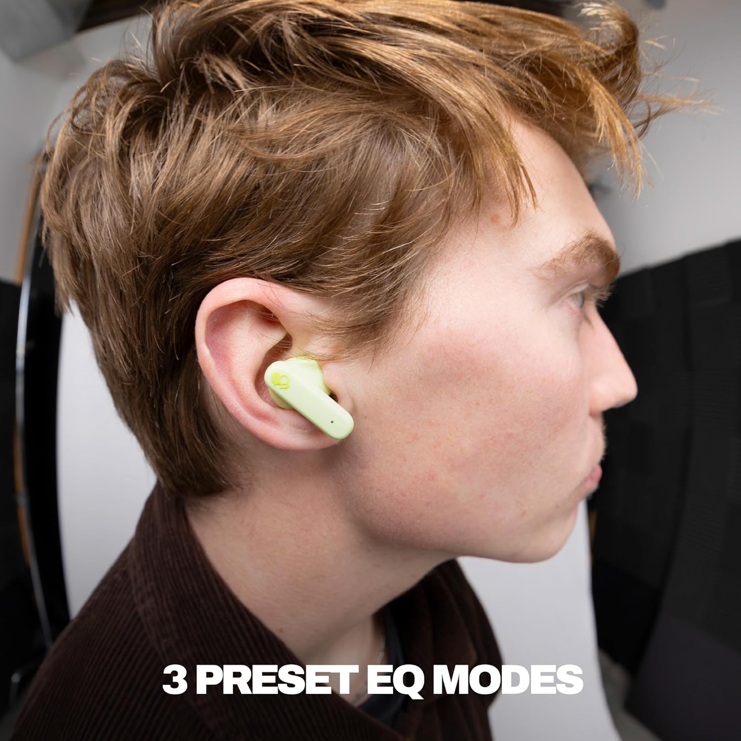 Detalle 1 de Skullcandy Smokin' Buds Wireless In-Ear (Matcha) – bis zu 20 Std. Akkulaufzeit, Mikro & Bluetooth