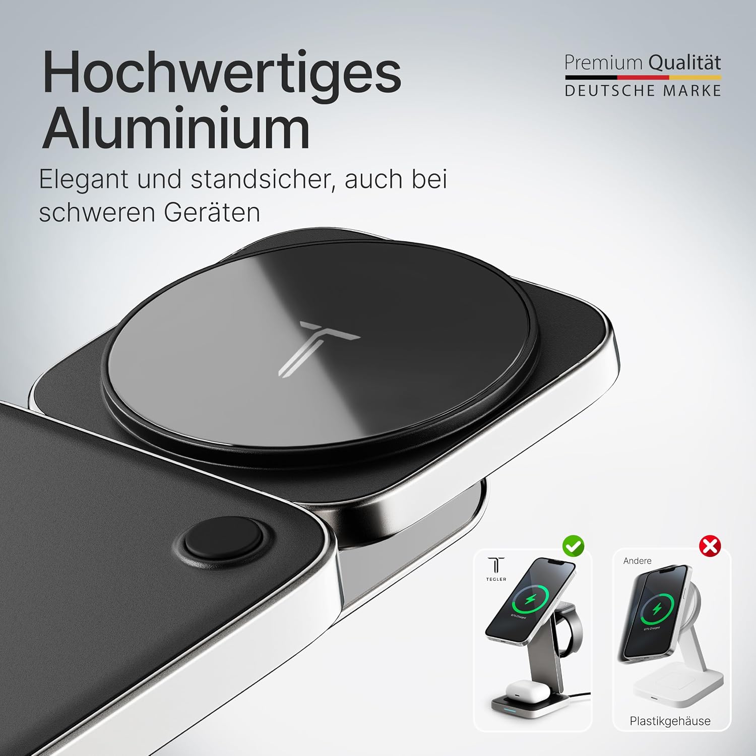 Thumbnail 1 de TEGLER 3-in-1 MagSafe Ladegerät