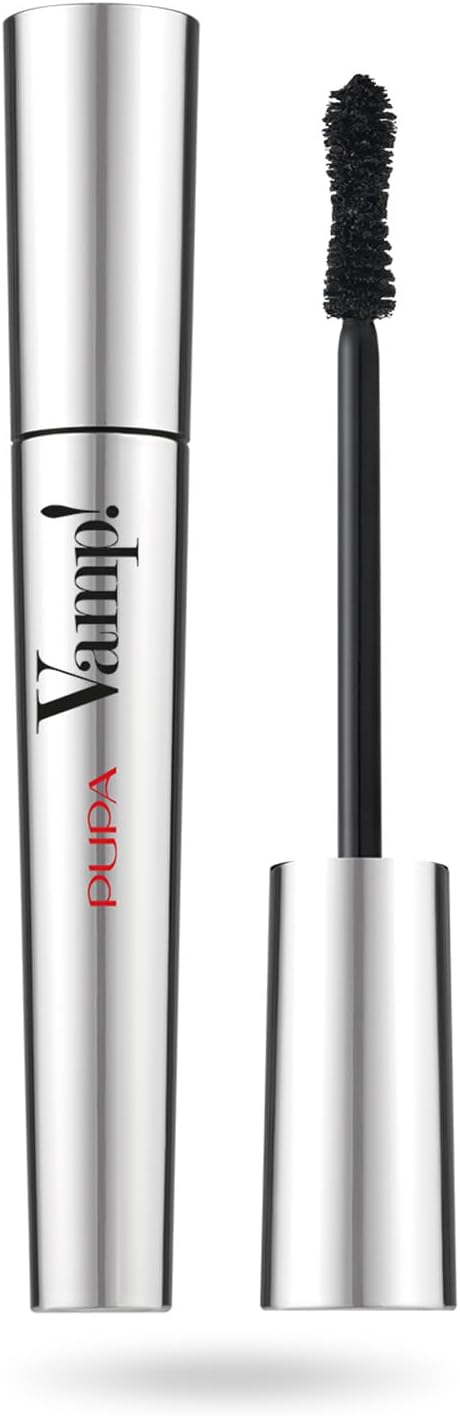 Detalle de Pupa Mascara Vamp! (Colore Extra Black) – ciglia voluminose e definite con pennello ultra slim