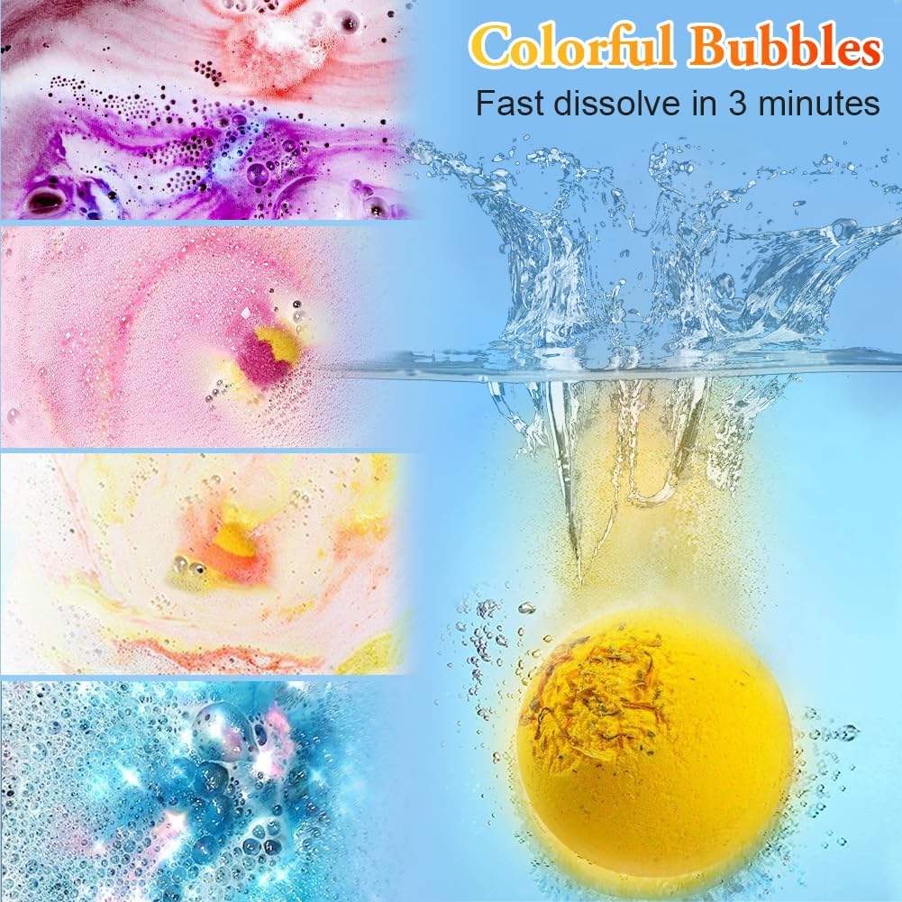 Detalle 2 de LOPHE Bombe da Bagno 12 Pezzi: set profumato e naturale per momenti di relax