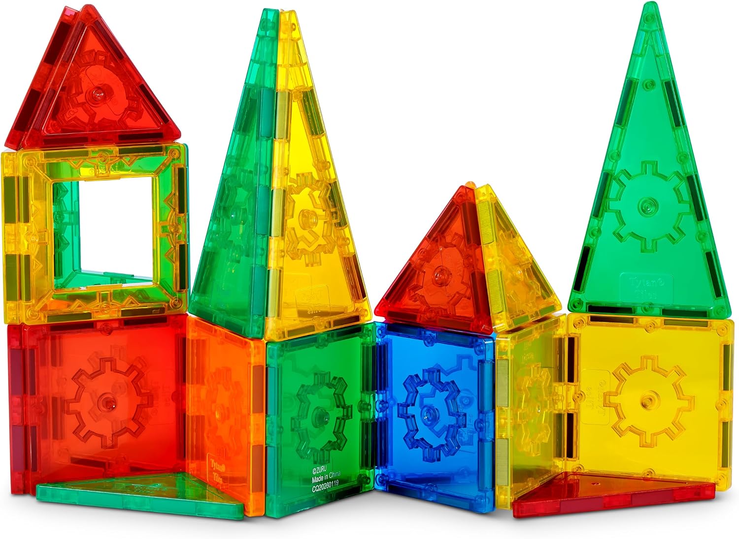 Detalle de ZURU Magnetic Tiles, 80-Piece Set