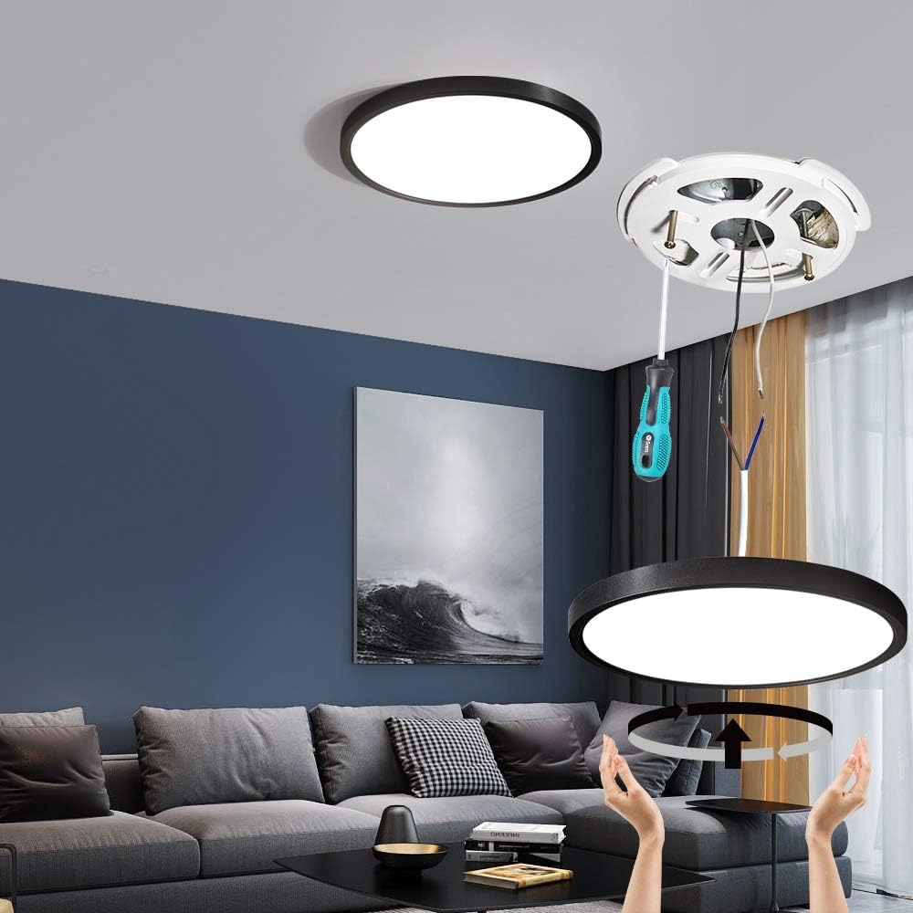 Thumbnail 6 de Taloya LED ceiling light 12-inch