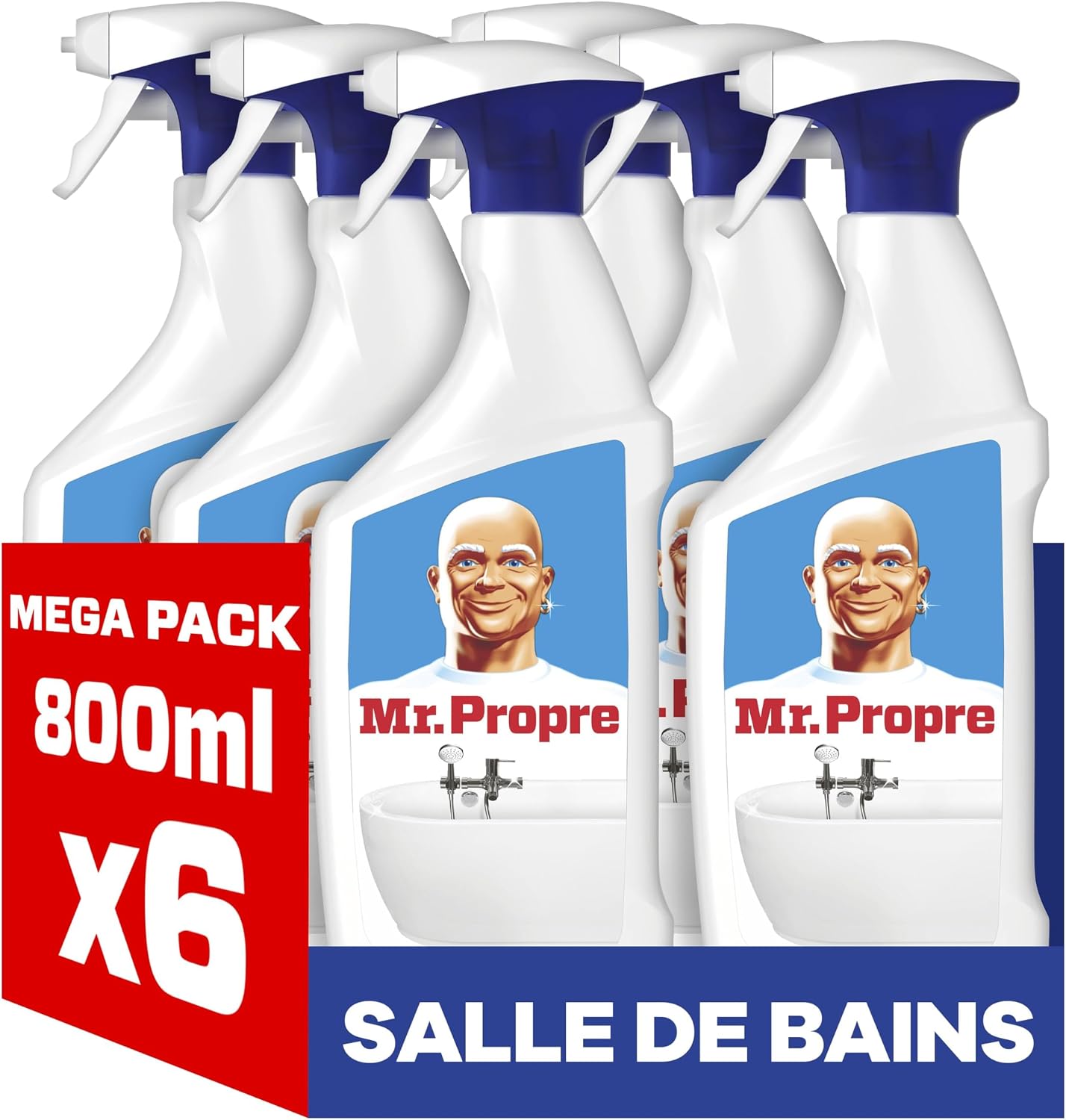 Detalle de Mr Propre Spray 800 ml nettoyant bain