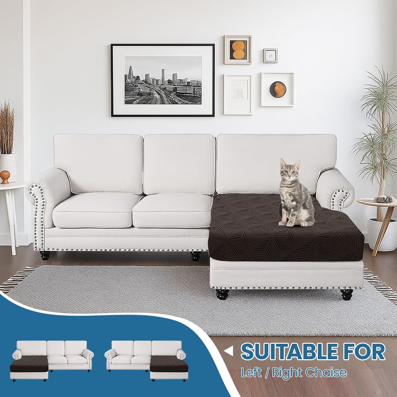 Detalle 2 de Ystyle Funda Asiento Sofa Elástico